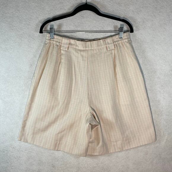 TAIL Vintage 80s Pastel Plaid Women’s Shorts size 14 - Picture 4 of 8